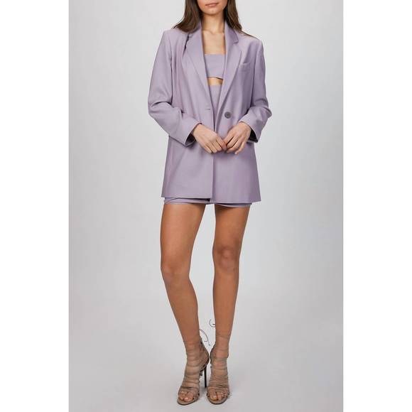 NEW ZEYNEP ARCAY lp cutout bodycon dress in lilac - Picture 3 of 4